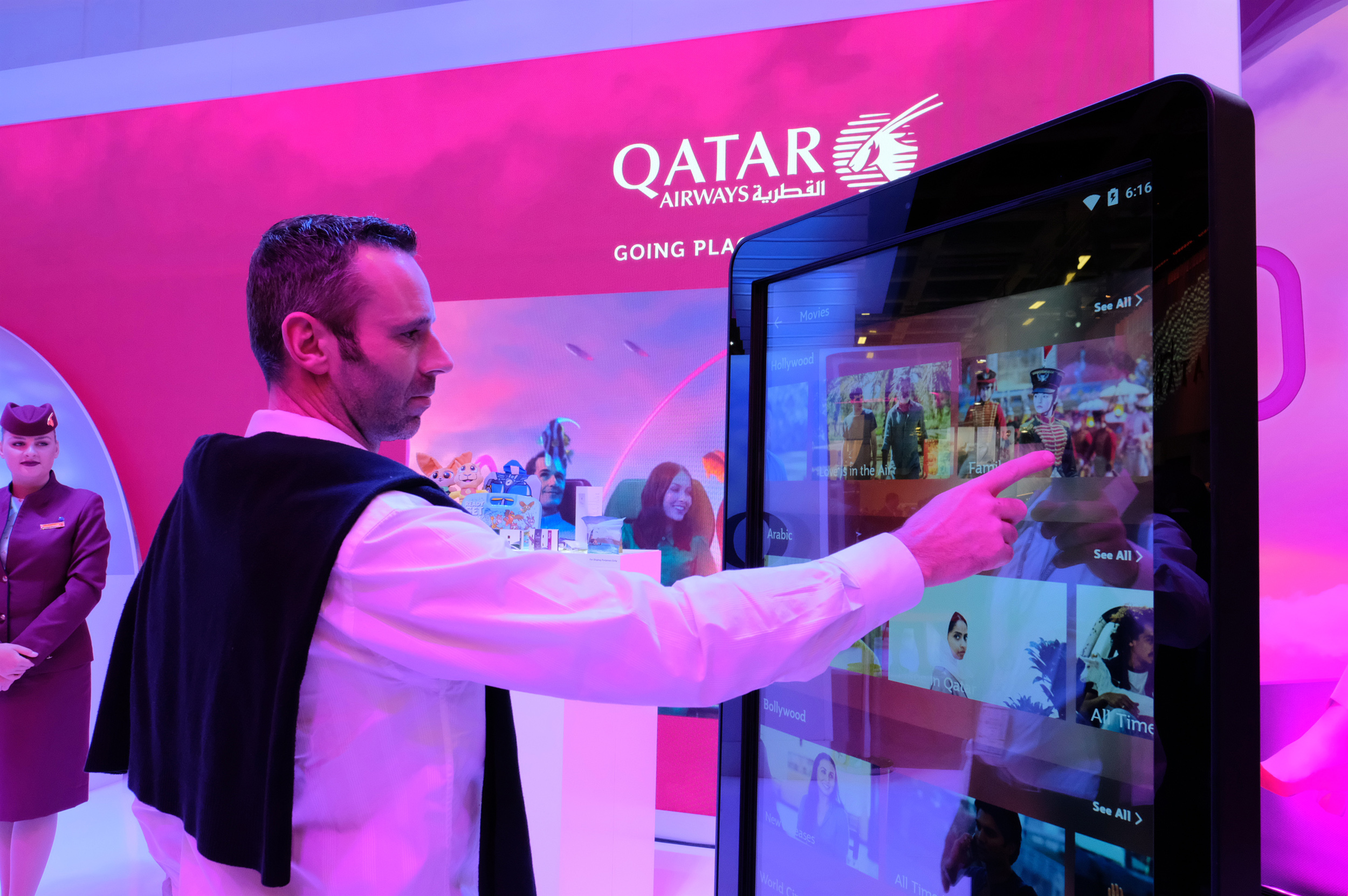 Qatar Airways Stand